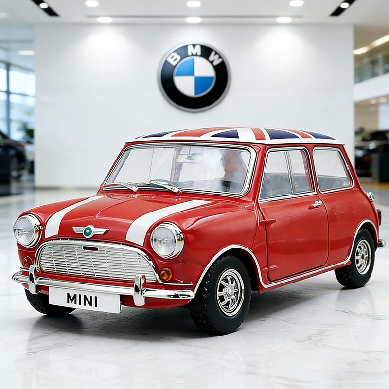 1:18 BMW MINI COOPER Alloy Car Diecasts & Toy Vehicles Car Model Miniature Scale Model Car Toy For Children