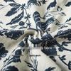 Demana Floral Print Tie-Neck 3/4 Sleeve Cotton Blouse
