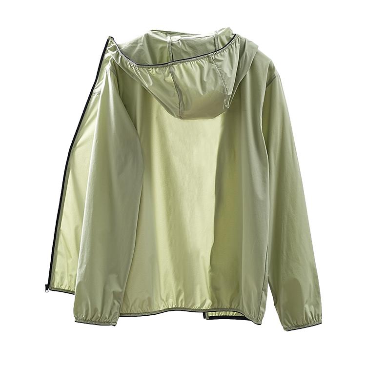 Li Ning Sports Fashion Hooded UV Protection Sun Protection Clothing Unisex Outerwear Bean-Green AFDUC79-3