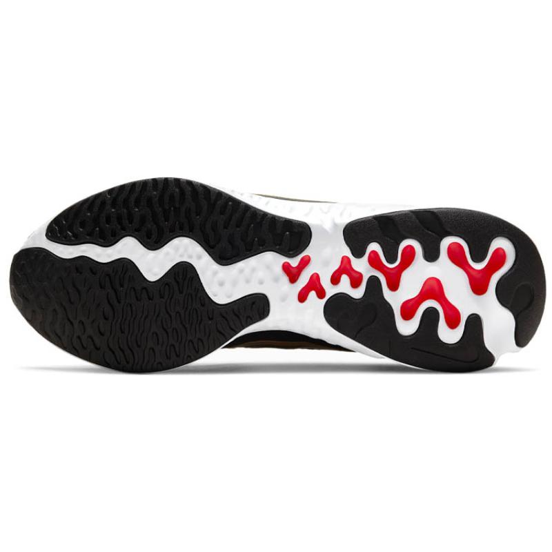 Nike Renew Run 2 Black Bright Crimson Sneakers DJ0033-061