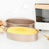 Oval Bread Baking Mould Loaf Non-Stick Baking Tray Bread Toast Mould for Restaurant Baking Pan