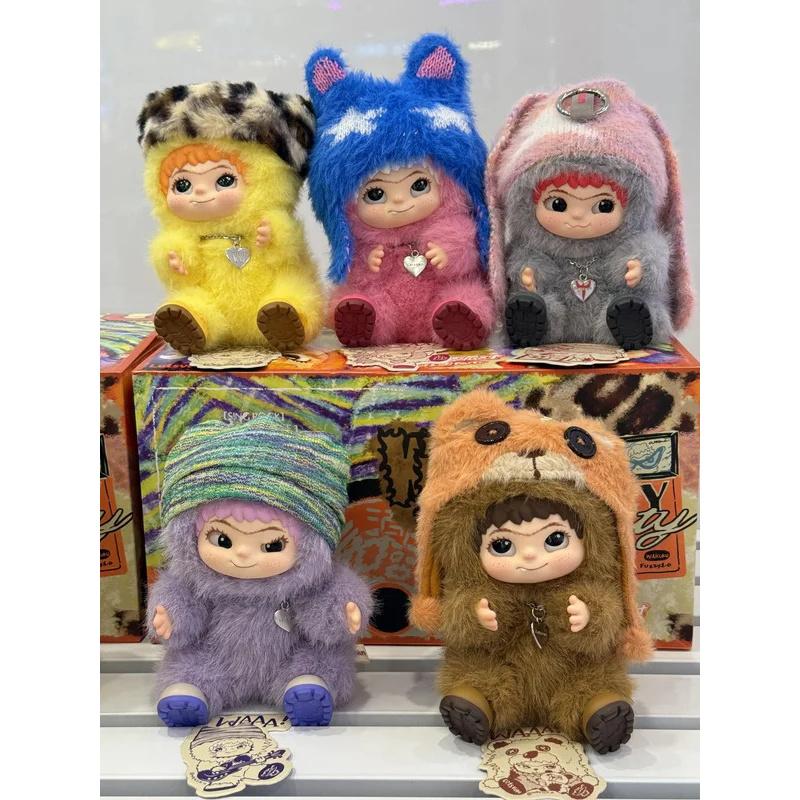 High-quality vinyl plush toys, fashionable blind boxes, WAKUKU, fun party series, handcrafted models, pendants and accessories