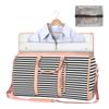 Women's Folding Suit Travel Bag Multifunctional Storage Bag Large Capacity Large PU Portable Luggage Bag