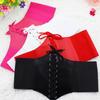 Punk Wide Belt PU Leather Waist Cincher Fashion Skirt Belt