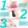 Remover for Feet, 2 Speed Electric Foot File, Rechargeable Foot Scrubber Pedicure kit for Cracked Heels and Dead