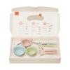 Combi Baby Tableware Paku! Enjoy Triangular Tableware Set Bloom for Preparing for a Birth or Celebrating! 8-piece Set [Released In November 2025]