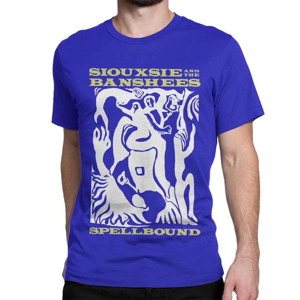 Men Women Spellbound Rock Music Gothic T Shirt Siouxsie And The Banshees Cotton Clothes Novelty Tees Plus Size T-Shirts
