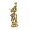 Lord Krishna Metal Statue,Krishna Murti Playing Flute for Temple Pooja,Decor Your Home,Office & Gift Your Relatives,Showpiece
