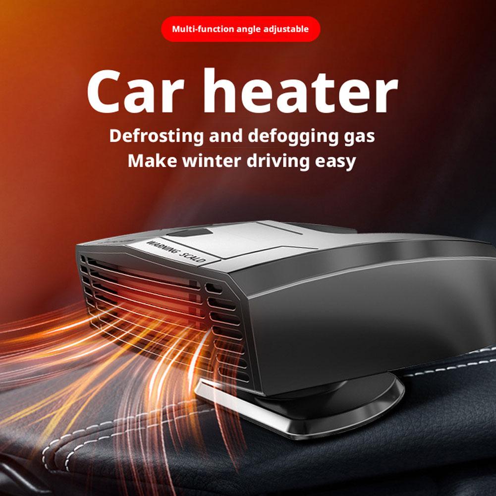 12V Electric Car Heater Air Cooler Fast Heating Portable Windscreen Demister Car Heater & Cooling Fan For Winter Humid Weather