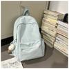 The new schoolbag is high-value, fresh and sweet, candy-colored backpack, lightweight and large-capacity backpack for junior high school students.