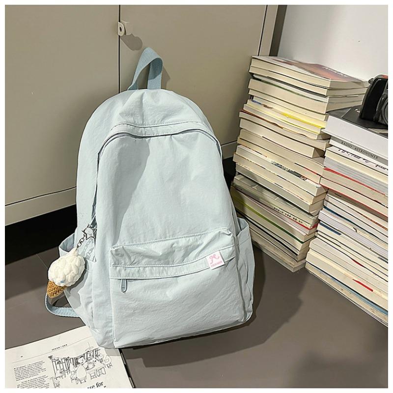 The new schoolbag is high-value, fresh and sweet, candy-colored backpack, lightweight and large-capacity backpack for junior high school students.