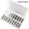 Ultimate 18-In-1 Glasses Repair Screw Kit | Precision Nose Pads, Spacer Caps & Frameless Screws For Eyeglass Adjustments & Maint
