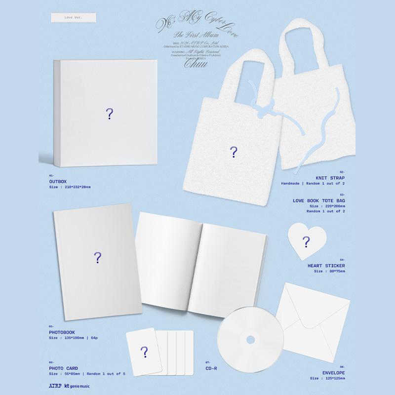 [PREVENTA] CHUU – El Primer Álbum [XO, My Cyberlove] Versión Love