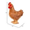 lilizzhoumax Realistic Chick Plush Toy, Lifelike Chicken Super Soft Stuffed Animal, Farm Plushies, Girls Toys, Kids Gifts, Halloween Christmas