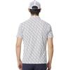 TaylorMade Monogram S/S Polo Shirt, White, Size Small, Men's, 2025SS UN630