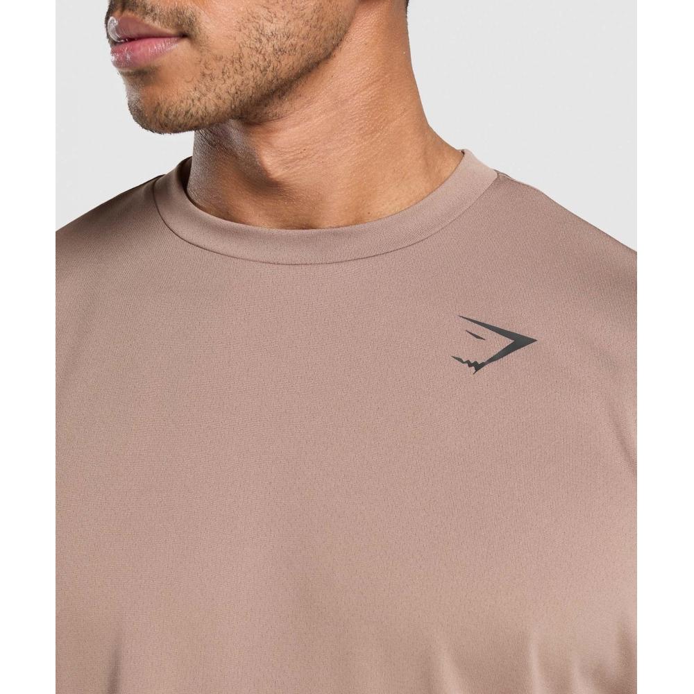 Gymshark Oversized Performance T shirT Mocha Mauve A6a4w Nccx