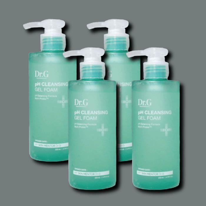 Dr.G Mildly Acidic Cleansing Gel Foam 200ml x 4 (43476983)