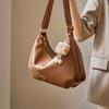 Leather Shoulder Bag Large Capacity Top Layer Cowhide Women Brand Diagonal Cross Bag Fashionable Designer Luxury Women's Handbag