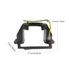 Ceiling Fan Mounting Bracket Mount Base Black Light Fixtures Patio Porch Universal Install