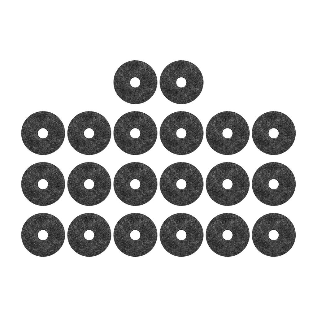 20Pcs Cymbal Felt Washer Pads Stand Replacement Parts   Set Accessory Non Slip 4cm
