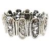 Les Trésors De Lily [I4486] - Silver 'Cunegonde' Designer Bracelet