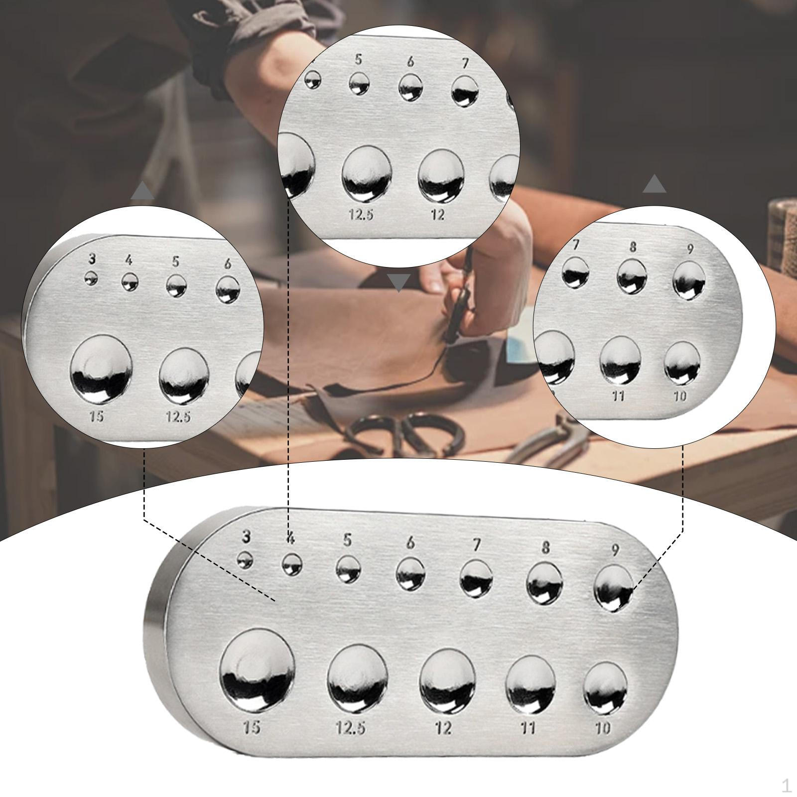 

Дерев яний блок для домінгу, інструмент для пресування заклепок для шкіри, основа для крафту, для полотна Oval