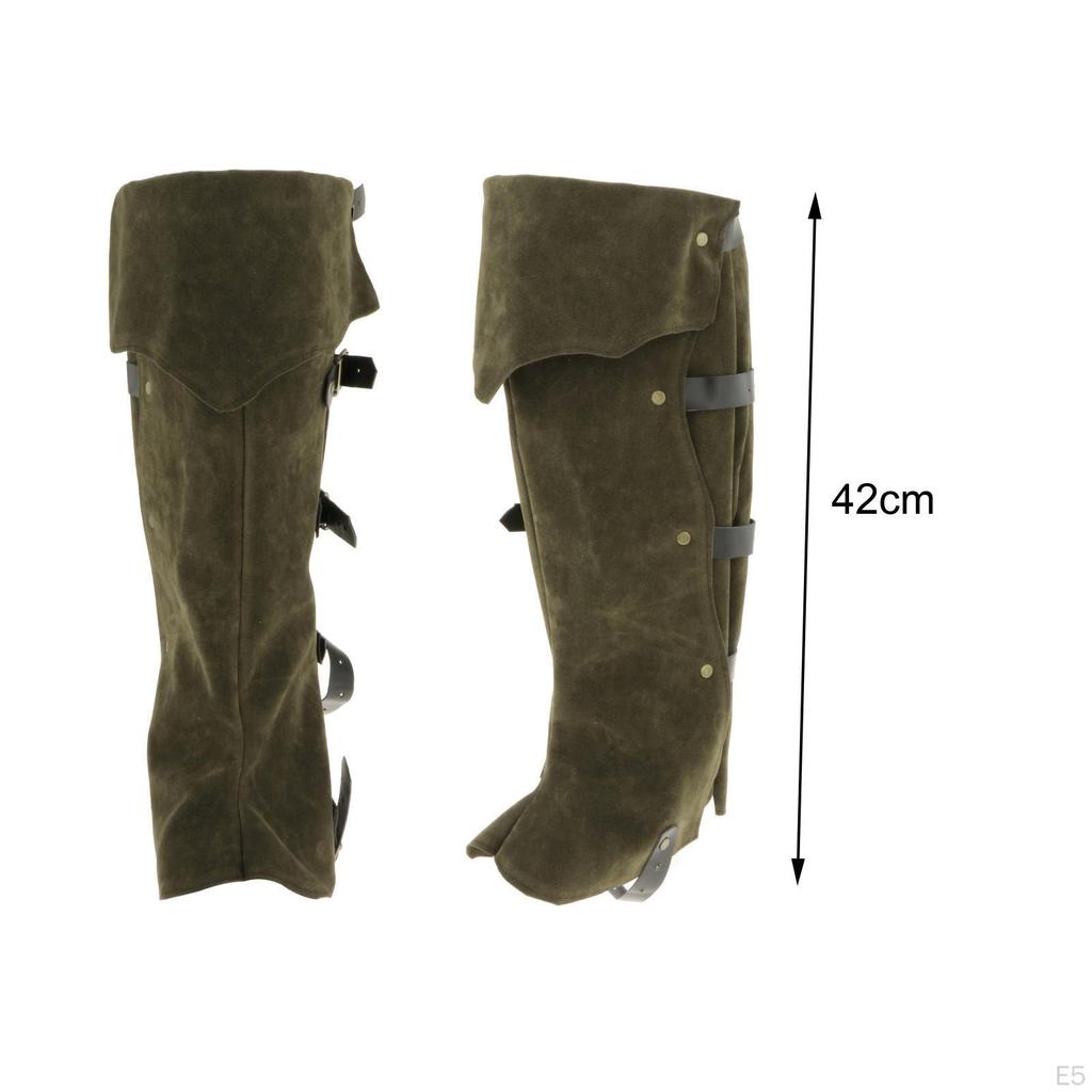 Boot Covers for Pirate Cosplay Adults PU