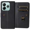 For Xiaomi Poco M7 Pro 5G/Xiaomi Redmi Note 14 5G Leather Case with 10 Card Holder Phone Cover Stand