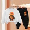 Jungen und Mädchen Freizeitset 2023 Herbst Kinder Freizeit Sport Hoodie Set