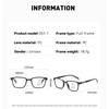 New Fashionable Photochromic Multifocal Presbyopia Glasses Men's Retro Ultra Light High-definition Anti Blue Light Glasses