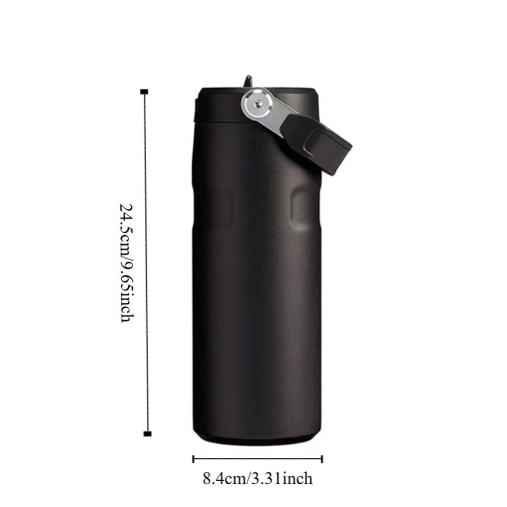 Double-Layer Thermal Cup Leak Proof Vacuum Bottle Tumbler Travel Cup  Gym