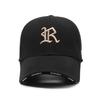 Spring Embroidered R Letter Baseball Cap With Adjustable Fit For Casual Men Women