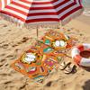 cute fun cartoon art cat Towel soft Beach Towels Trip swim Pool bathing G-GarfieldS Towel Gym Spa home Decor Gift Holiday