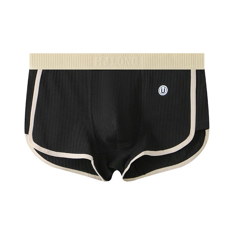 Men's Underwear, Boys' Cotton Boxer Shorts, Men's Sports Breathable Youth Boxer Shorts