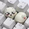 Cute Chiikawa Hachiware Usagi Two Pcs Set Resin Artisan Keycap 3D Cartoon Anime Custom Key Caps Mechanical Keyboard Decor Gifts