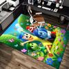 Inside Out Adventure Carpet For Playroom Bedroom Living Room Sofa Home Decorkids Game Area Rug Nonslip Floor Mat
