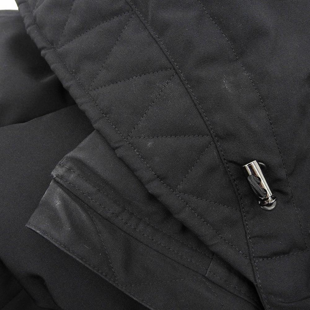 BLACK LABEL CRESTBRIDGE Nylon Tussar Hooded Down Jacket, Men's, Black, Size M, 2022 Jacket M blackUsed