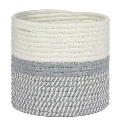 Morytrade Topfabdeckung Korb Blumentopfabdeckung Dick (Gray, S (Durchmesser 20cm Höhe 20cm))