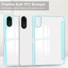 For iPhone 15 Pro Max Case PU Leather + PC Splicing Anti-Slip Phone Cover