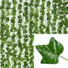 2/4//6/8/10M Silk Leaves Fake Creeper Green Leaf Ivy String for Home Decor Hanging Garland Artificial Plants Wedding Decoration