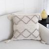 Nordic Moroccan Style Pillow Sofa Living Room Light Luxury High-end Cotton and Linen Cushion Lumbar Pillow Cushion Lumbar Pillow
