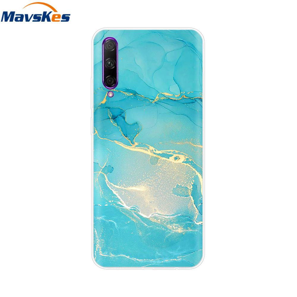 For Huawei P Smart Pro Case Cute Candy Painted Cover Soft Silicone Phone Case For Huawei P Smart Pro 2019 Cover Coque Bumper