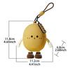 Vegetable Series Soft Silicone Cute Cartoon Mini Coin Purses with Eggplant and Carrot Designs