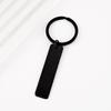 Stainless Steel Pit Long Strip Keychain - Laser Engraved & UV Color Printed, Perfect Festival Gift