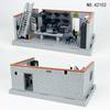 MOC Military Weapons Strategic Firearms Warehouse Army Soldiers Mini Action Figures Block Bricks Accessories Building Block Toys  Playsets Sets