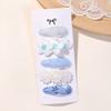 5Pcs BB Clips Set for Children Hair Accessories Sweet Printe Hairbangs Hairclip Girls Barrette Daisy Hairpin Ornaments
