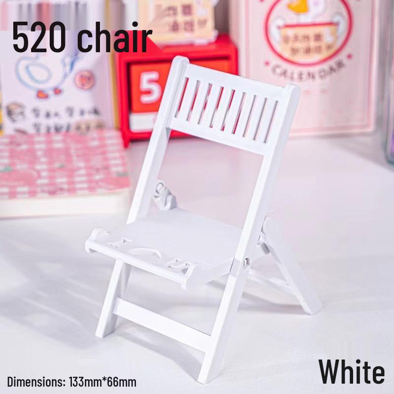 Creative Cute Mobile Phone Stand: Douyin Style Small Chair for Lazy Viewing