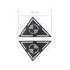 For BMW K100 K75 Cafe Racer Accessories Motorcycle Side Panel Aluminum Side Ornamental Cover