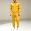 Men's Pullover Hoodie Sweatshirt Athletic Track Suit Set for Sports, Workout and Casual Wear