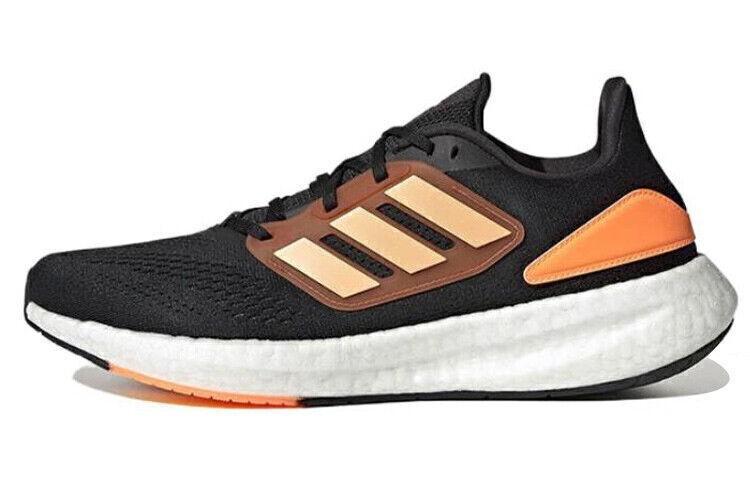 adidas PureBoost 22 Low Black Acid Orange - HQ8586 43